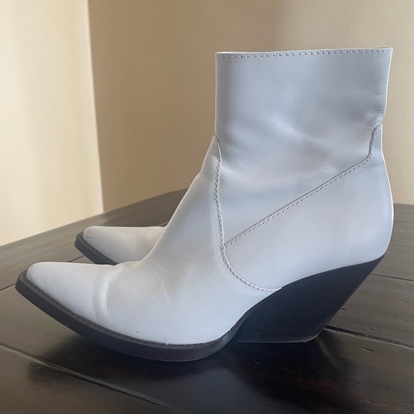 ZARA Collection Cowboy Runway Style Blogger Fav Boots - Picture 8 of 16